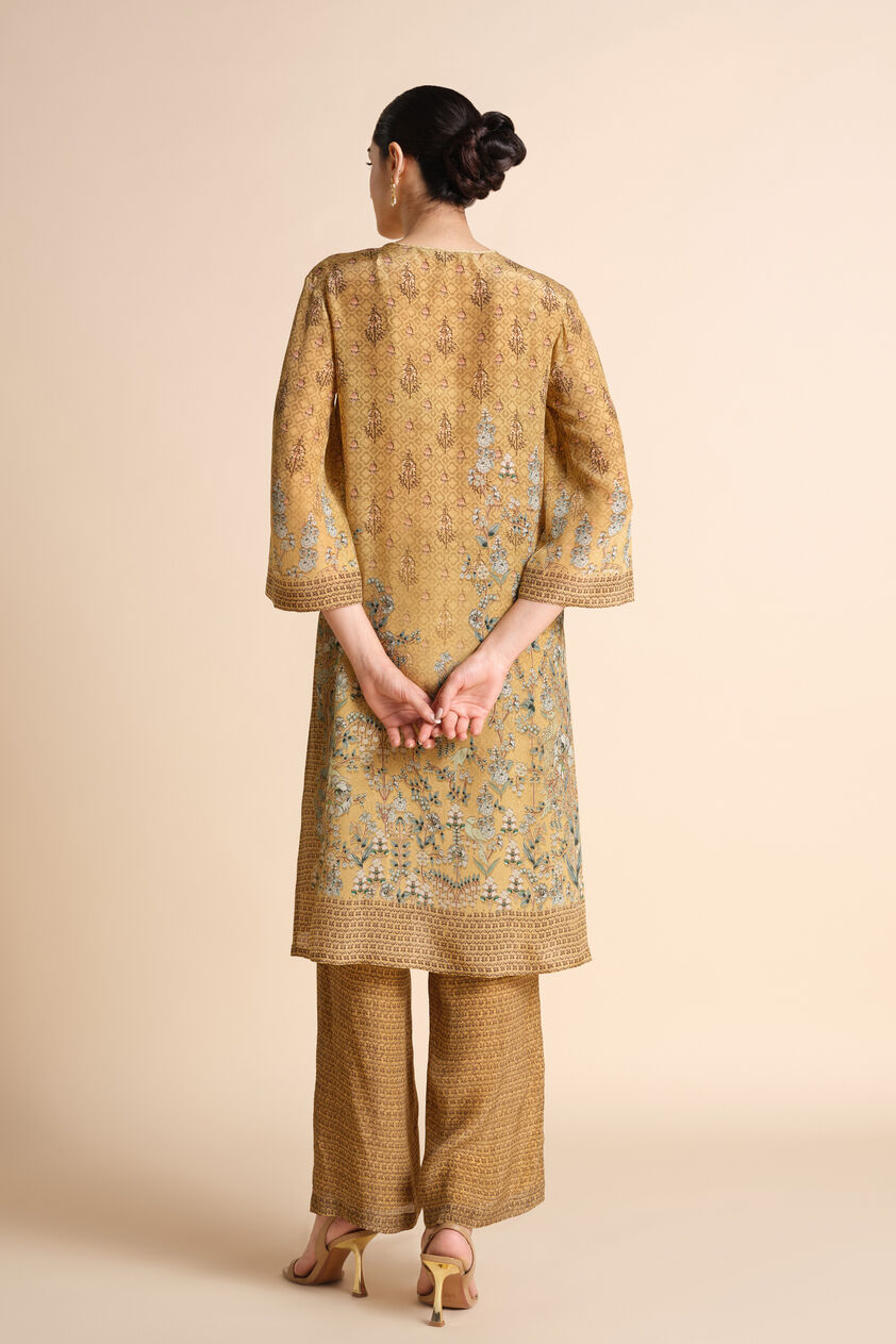 Acajou Kurta Set - Yellow, Yellow, image 2